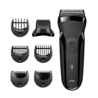 Braun Series 3 81702941, Folienschaber, Schwarz, Tasten, LED, Ladend, Leistung, Wechselstrom/Batterie