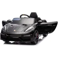 Porsche - Electric Car - Porsche Spyder 718 RS - Black (6951387)