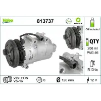 Valeo Kompressor, Klimaanlage RE-GEN - AT 813737