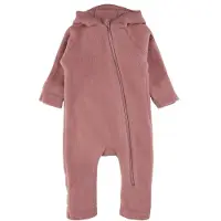 Mikk-Line Woll-Overall Merinowolle mit Ohren, Burlwood, 62