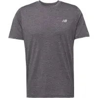 New Balance T-Shirt "Sport Essentials Heathertech T-Shirt" sportliches T-Shirt, für Laufaktivitäten, aus Polyester und Baumwolle