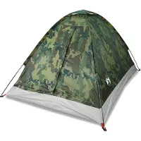 vidaXL Kuppel-Campingzelt 2 Personen Tarnmuster Wasserdicht