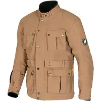 Merlin Burslem Eco Laminated Sand Motorrad Textiljacke Größe L