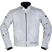 Modeka Veo Air Motorrad Textiljacke, hellgrau, Short 8XL