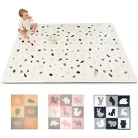 Hakuna Matte Foam Puzzlematte - Noa Konfetti Bunt 180x120cm