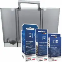 Siemens Wartungsset Kaffeemaschine Wassertank + Wasserfilter + Entkalker + Reiniger 00672049