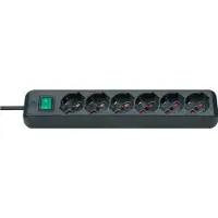 Brennenstuhl Steckerleiste Eco-Line 6x Italienische Steckdose Typ L (P17/11)