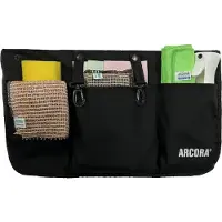 Arcora Multi Tool Belt Hüftarbeitstasche Mit Gurt Schwarz | Packung (1 Stück)