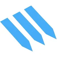 Combicraft PVC Stecketiketten 60 x 13 mm Blau - Verpackt pro 100 Stück