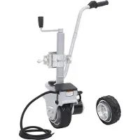 vidaXL Stützrad Motorisiert Aluminium 12V 350W