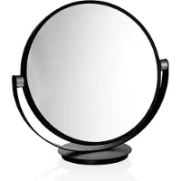 DECOR WALTHER Schminkspiegel Vanity Black Matt / Chrome