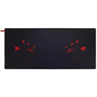 MARVO MONKA Loop schwarz-rot / Gaming-Mauspad / 900 x 400 x 4 mm