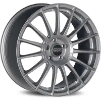 OZ RACING ALUFELGE SUPERTURISMO LM 8x18 5x114.3 ET 45 MATT RACE SILVER BLACK LETTERING
