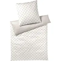JOOP! Bettwäsche Cornflower Double light cream 155x220 cm + 80x80 cm
