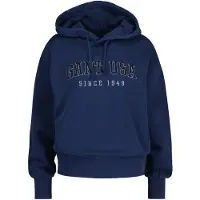 Gant Sweatshirt "Sweatshirt", Damen, Gr. S, blau, Obermaterial: 100% Baumwolle CO., Sweatshirts Sweatshirt