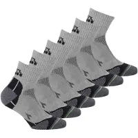 Diadora Unisex Quarter Sportsocken, 6er Pack - Socken, Logo, Muster