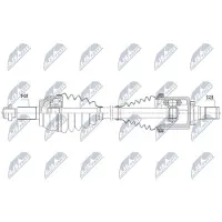 NTY NPW-LR-021 Antriebswelle Vorne Links für LAND ROVER Range Rover Evoque (L538) Discovery Sport (L550)