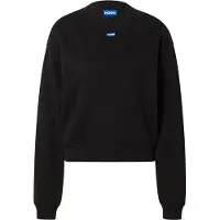 HUGO Sweatshirt aus Baumwoll-Terry mit Logo-Badge Grösse L