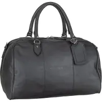The Chesterfield Brand Reisetasche Umhängetasche Liam Travel Bag Black schwarz