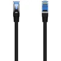 Hama 00300008, 5 m, Cat6a, S/FTP (S-STP), RJ-45, RJ-45, Schwarz
