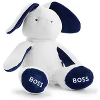 BOSS Baby-Kuscheltier aus Kunstfell mit Logo-Stickereien Grösse ONESI