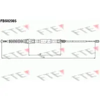 FTE Seilzug, Feststellbremse 9250085