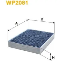 WIX FILTERS Filter, Innenraumluft WP2081
