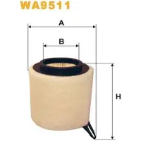 WIX FILTERS Luftfilter WA9511