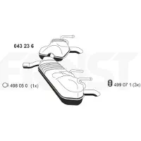 ERNST Endschalldämpfer 043236 für OPEL GENERAL MOTORS