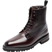 Henry Stevens Schnürboots – Winston PDB5 Herren Leder braun, 44.5 770345-0001-00445