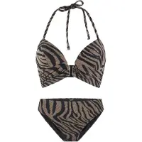 Lingadore Set Black and Gold | Grösse: 75F | Farbe: Schwarz/Gold