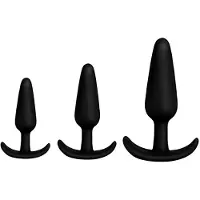 Spicy Kink Anal Essentials - 3-teiliges Silikon-Trainer-Set