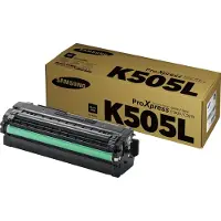 Samsung CLT-K505L Schwarz Original Tonerkartusche mit hoher Reichweite, 6000 Seiten, Schwarz, 1 Stück(e)