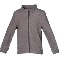 Isbjörn of Sweden Fleecejacke - Luchs - Glacier Grey - - 122/128 - Fleecejacken