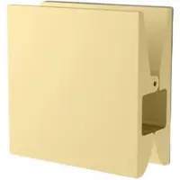 DECOR WALTHER Handtuchhaken PINCH Quadrat Groß Matt Gold