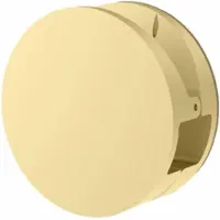 DECOR WALTHER Handtuchhaken PINCH Rund Groß Matt Gold