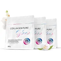 Mediakos GmbH COLLAGEN PURE Glow – 100% reines Kollagen Pulver 3x500 g