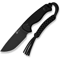 CIVIVI Timberbark C23094-1 Blackwash 14C28N, Black G10, Fahrtenmesser