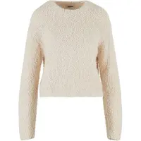 Noisy May Rundhalspullover "NMSASSY L/S O-NECK KNIT NOOS" Materialmix, relaxed fit