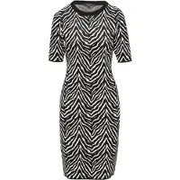 Comma Dresses Grey/black Größe: 38 | Minikleider Outlet | Damen | Grau