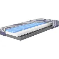 Hn8 Schlafsysteme Hn8 7-Zonen Kaltschaummatratze mit int. Gelschaum-Topper Ocean Clean KS / 140x200 / H2