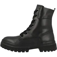 Gabor Comfort Damen Biker Boots schwarz Glattleder - Größe: UK 5,5