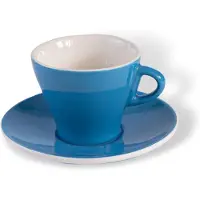 ClubHouse Tasse und Untertasse Gardenia, 170 ml, blau