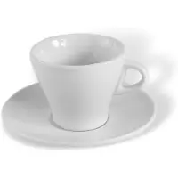 ClubHouse Tasse und Untertasse Gardenia, 170 ml, weiß