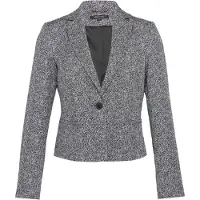Comma Jackets Blazer Grey/black Größe: 46 | Blazer Outlet | Damen | Grau