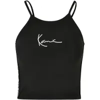 Karl kani Muskelshirt "Damen KKWQ22001BLK Tape Small Signature Top" 1