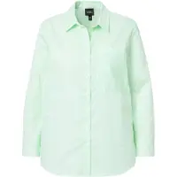 Ulla Popken Hemdbluse in mintgrün | Gr.: 42-44