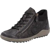 Remonte Damen Stiefelette flexible und dämpfende Sohle mit Reißverschluss R1477, Größe:38 EU, Farbe:Mehrfarbig