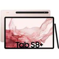 Samsung Galaxy Tab S8+ 5G SM-X806B, 31,5 cm (12.4"), 2800 x 1752 Pixel, 128 GB, 8 GB, Android 12, Rosa-Goldfarben