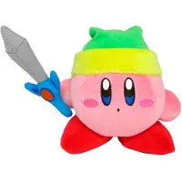 Sanei Kirby Plüschfigur Kirby mit Schwert 12 cm